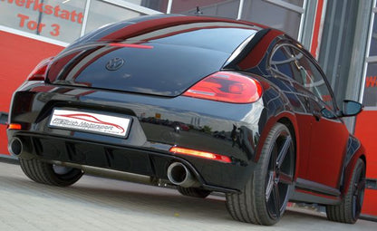 Duplex Sportendschalldämpfer VW Beetle 5C und Cabrio inkl. Dune