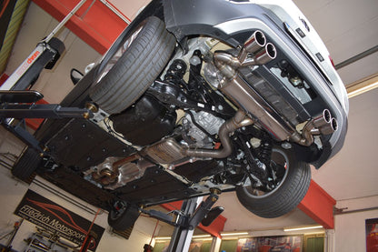 76mm Duplex Sportendschalldämpfer VW T-ROC 4motion