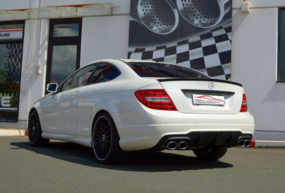 Duplex-Sportendschalldämpfer Mercedes C/S/W204 C-Klasse