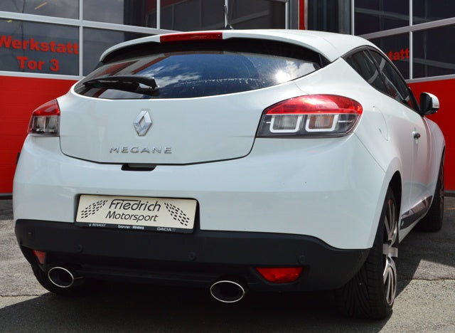 Duplex Sportendschalldämpfer Renault Megane III (Typ Z)