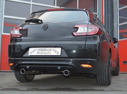 Duplex Sportendschalldämpfer Renault Megane III Grandtour (Typ Z) inkl. GT