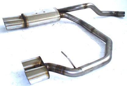 Duplex Sportendschalldämpfer Renault Clio III