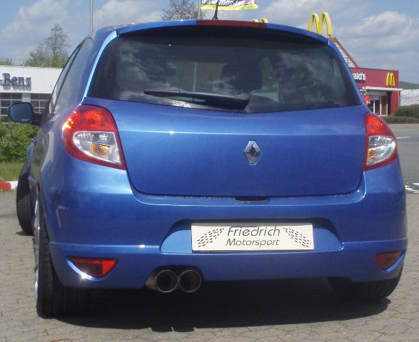 Sportendschalldämpfer Renault Clio III GT