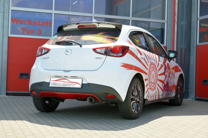 Sportendschalldämpfer Mazda 2 DJ1