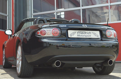 Duplex Sportendschalldämpfer Mazda MX5 NC Roadster