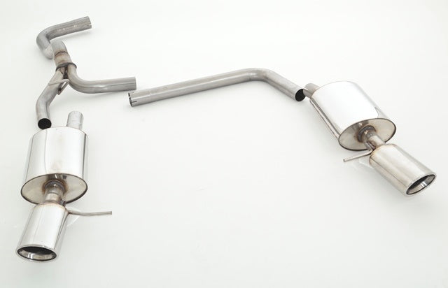 Duplex-Sportendschalldämpfer Seat Leon 5F ST inkl. FR