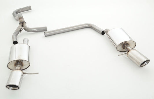 Duplex-Sportendschalldämpfer Seat Leon 5F ST inkl. FR