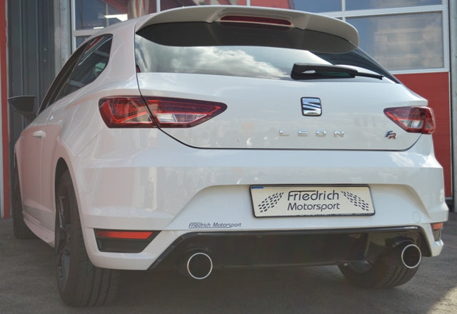 Duplex Sportendschalldämpfer Seat Leon 5F