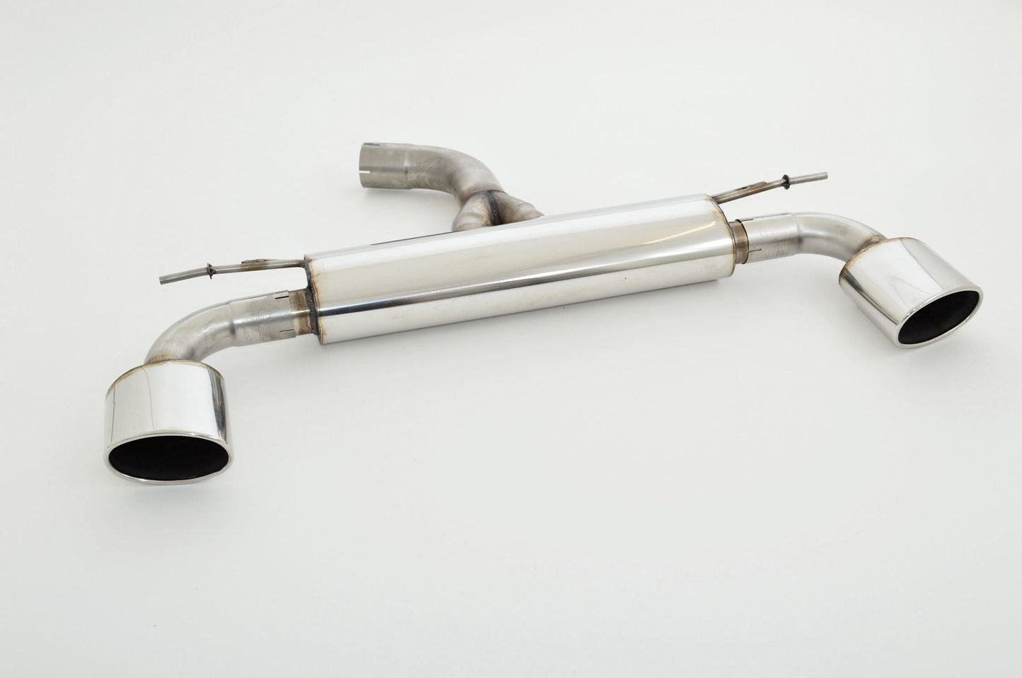 76mm Duplex Sportendschalldämpfer Seat Leon 5F Cupra inkl. SC