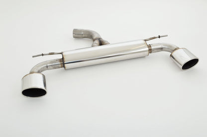 76mm Duplex Sportendschalldämpfer Seat Leon 5F Cupra inkl. SC