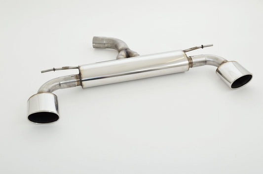 76mm Duplex Sportendschalldämpfer Seat Leon 5F Cupra inkl. SC