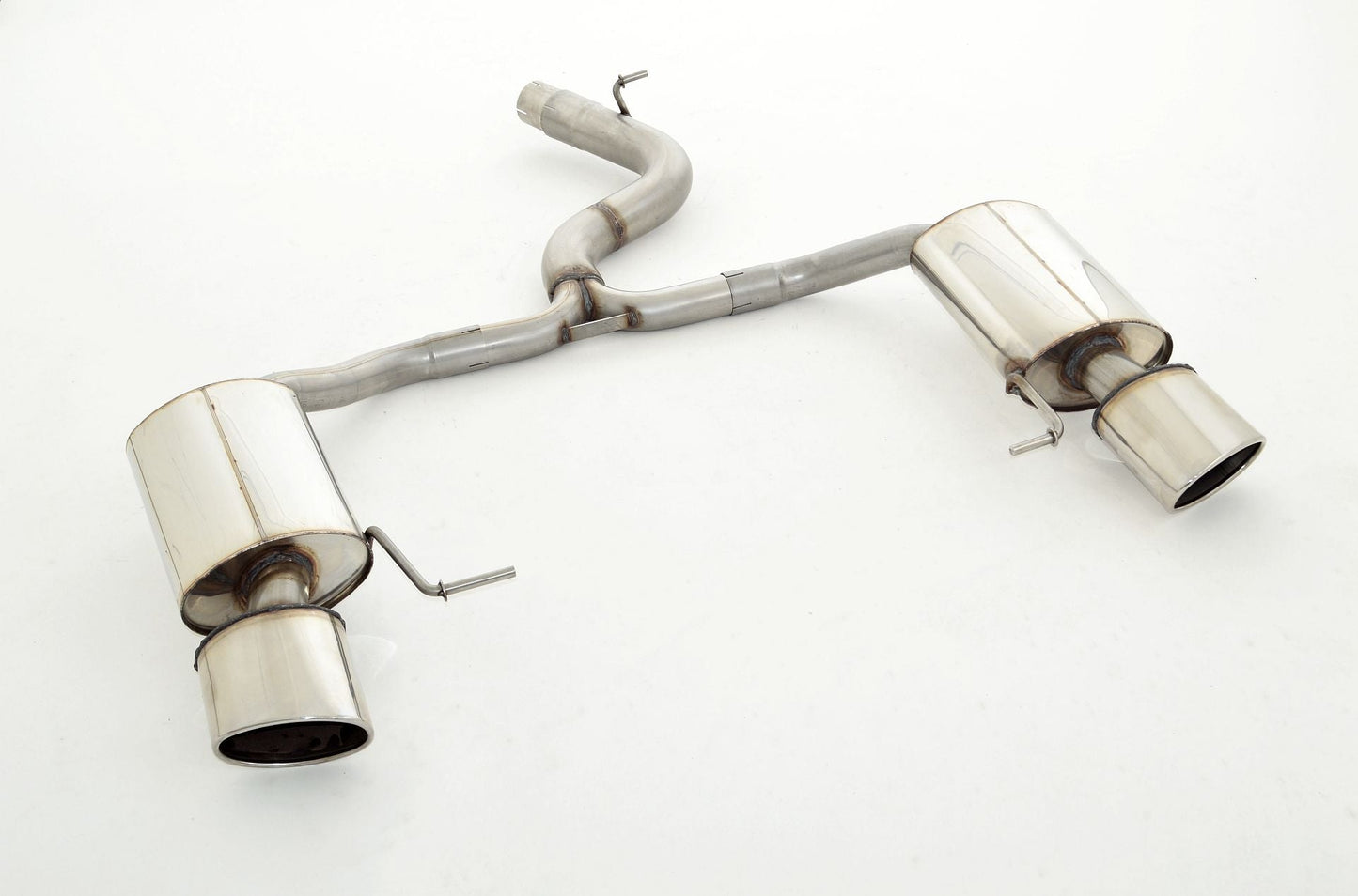 76mm Duplex-Sportendschalldämpfer Seat Leon 5F ST Cupra 4Drive