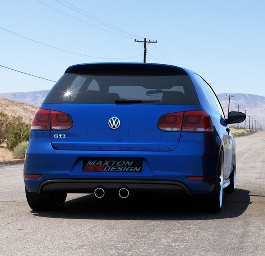 Heckschürze für VW Golf V R32 Look für VW Golf VI GTI schwarz Hochglanz