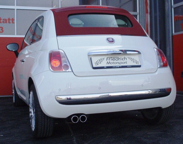 Sportendschalldämpfer Fiat 500 C