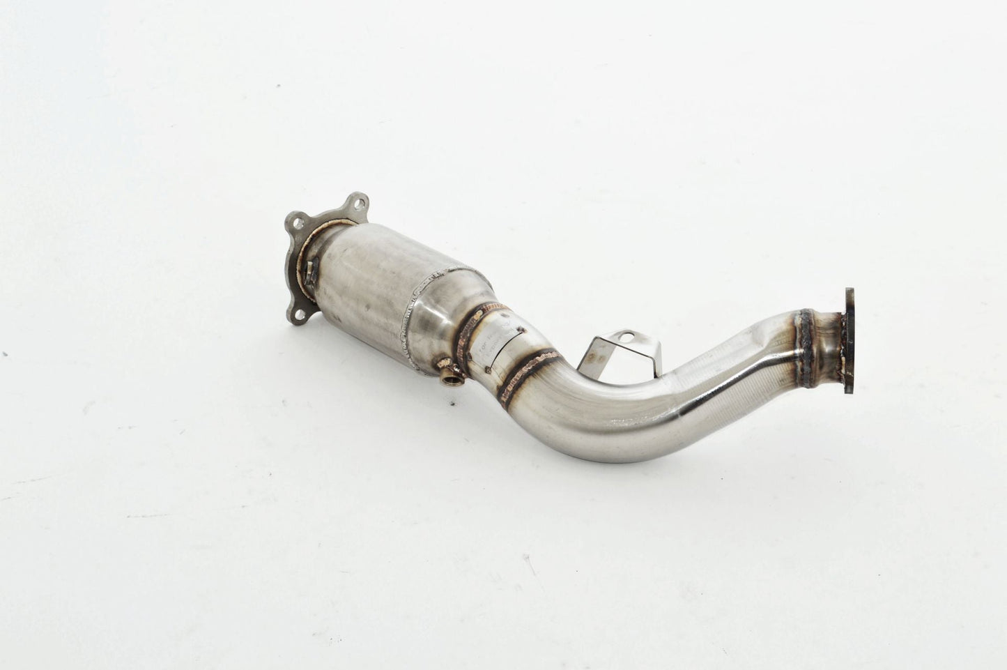 76mm Downpipe mit 200 Zellen Sport-Kat. Edelstahl