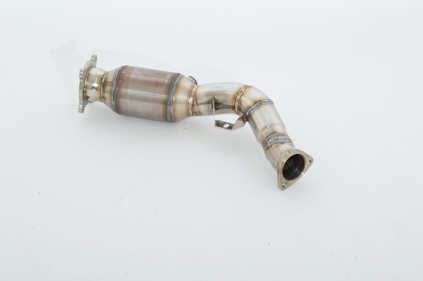 76mm Downpipe mit 200 Zellen HJS Sport-Kat. Edelstahl