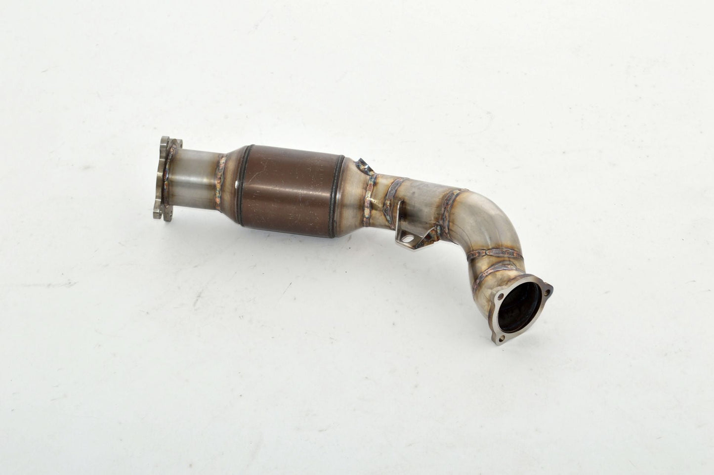 76mm Downpipe mit 200 Zellen HJS Sport-Kat. Edelstahl