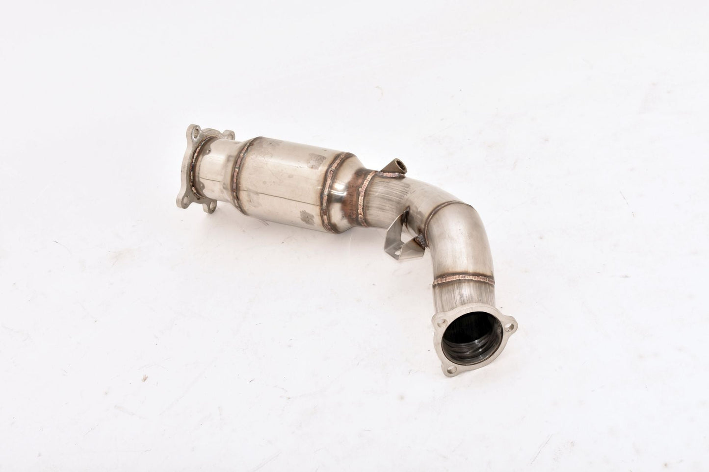 76mm Downpipe mit 200 Zellen Sport-Kat. Edelstahl