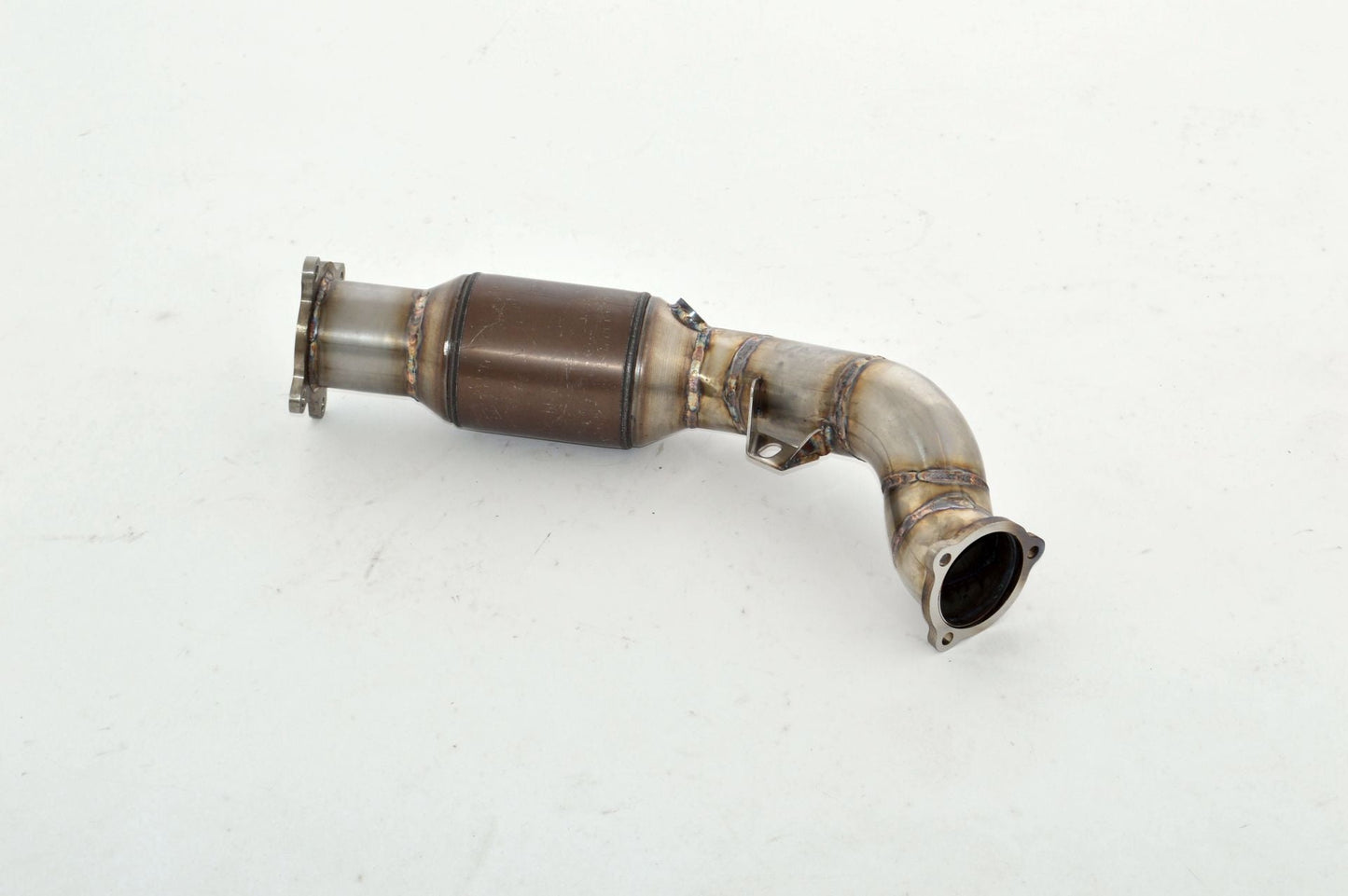 76mm Downpipe mit 200 Zellen HJS Sport-Kat. Edelstahl