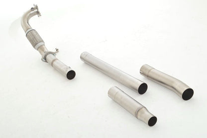 76mm Downpipe Edelstahl