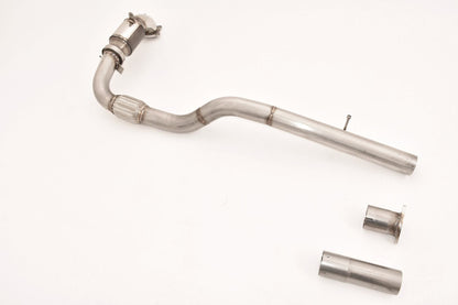 76mm Downpipe mit 200 Zellen HJS Sport-Kat. Edelstahl