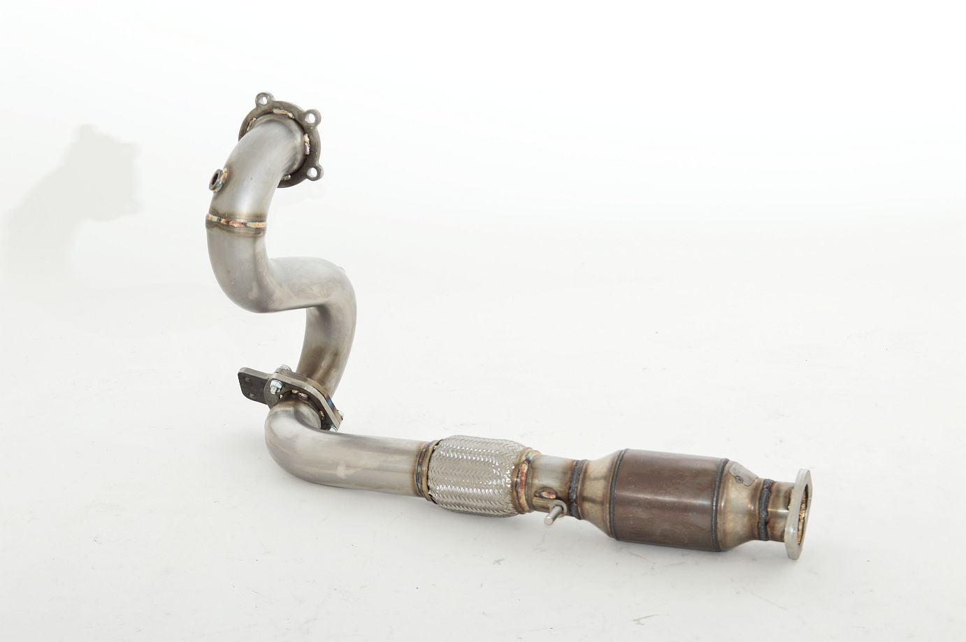 76mm Downpipe mit 200 Zellen HJS Sport-Kat. Opel Astra J GTC OPC