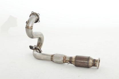 76mm Downpipe mit 200 Zellen HJS Sport-Kat. Opel Astra J GTC OPC