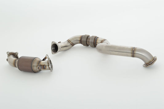 76mm Downpipe mit 200 Zellen HJS Sport-Kat. Opel Astra K