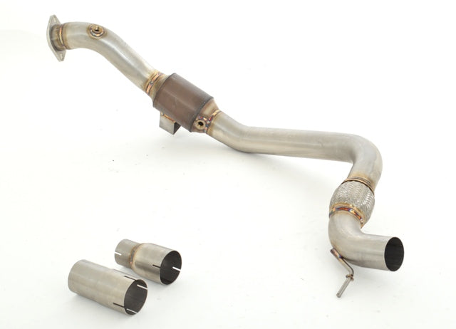 76mm Downpipe mit 200 Zellen HJS Sport-Kat. Ford Mustang Coupe und Cabrio