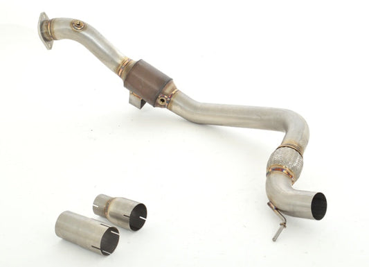 76mm Downpipe mit 200 Zellen HJS Sport-Kat. Ford Mustang Coupe und Cabrio