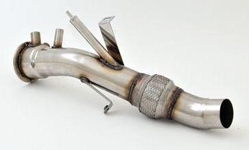 76mm Diesel-Partikelfilter-Ersatzrohr Edelstahl