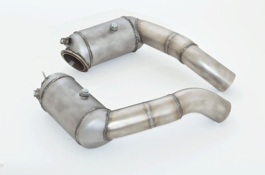 76mm Downpipe-Satz mit 200 Zellen HJS Sport-Kat. Edelstahl