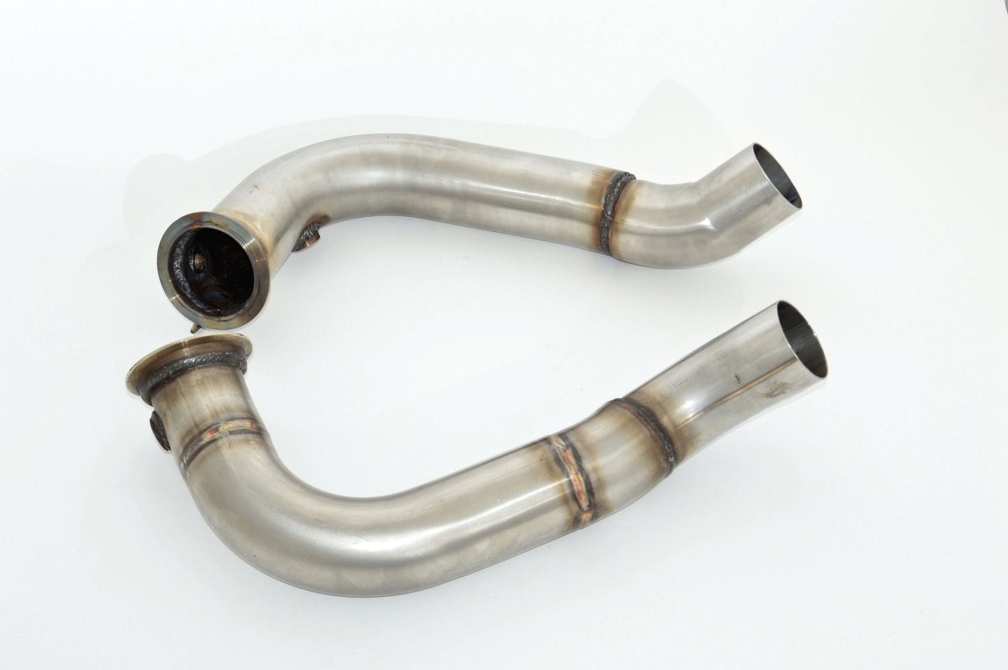 76mm Downpipe-Satz Edelstahl