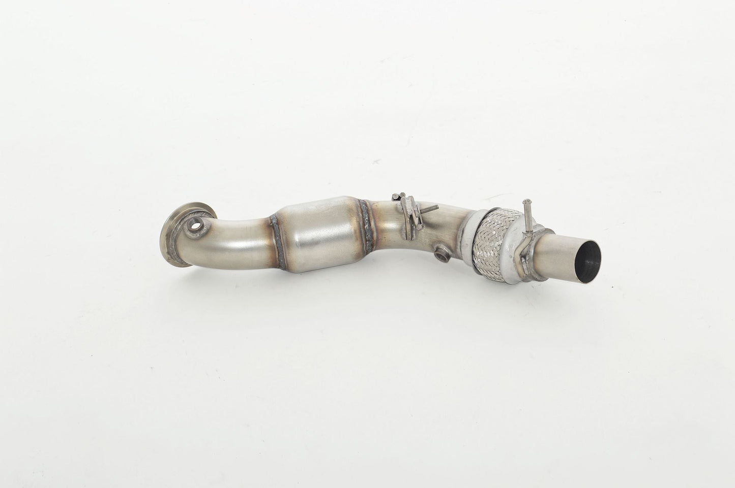 76mm Downpipe mit 200 Zellen Sport-Kat. Edelstahl
