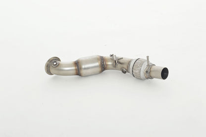 76mm Downpipe mit 200 Zellen Sport-Kat. Edelstahl