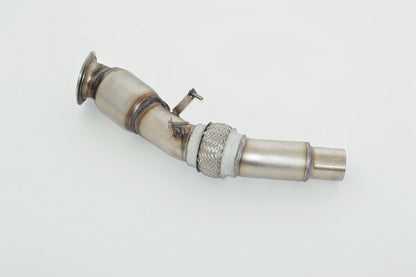 76mm Downpipe mit 200 Zellen Sport-Kat. Edelstahl
