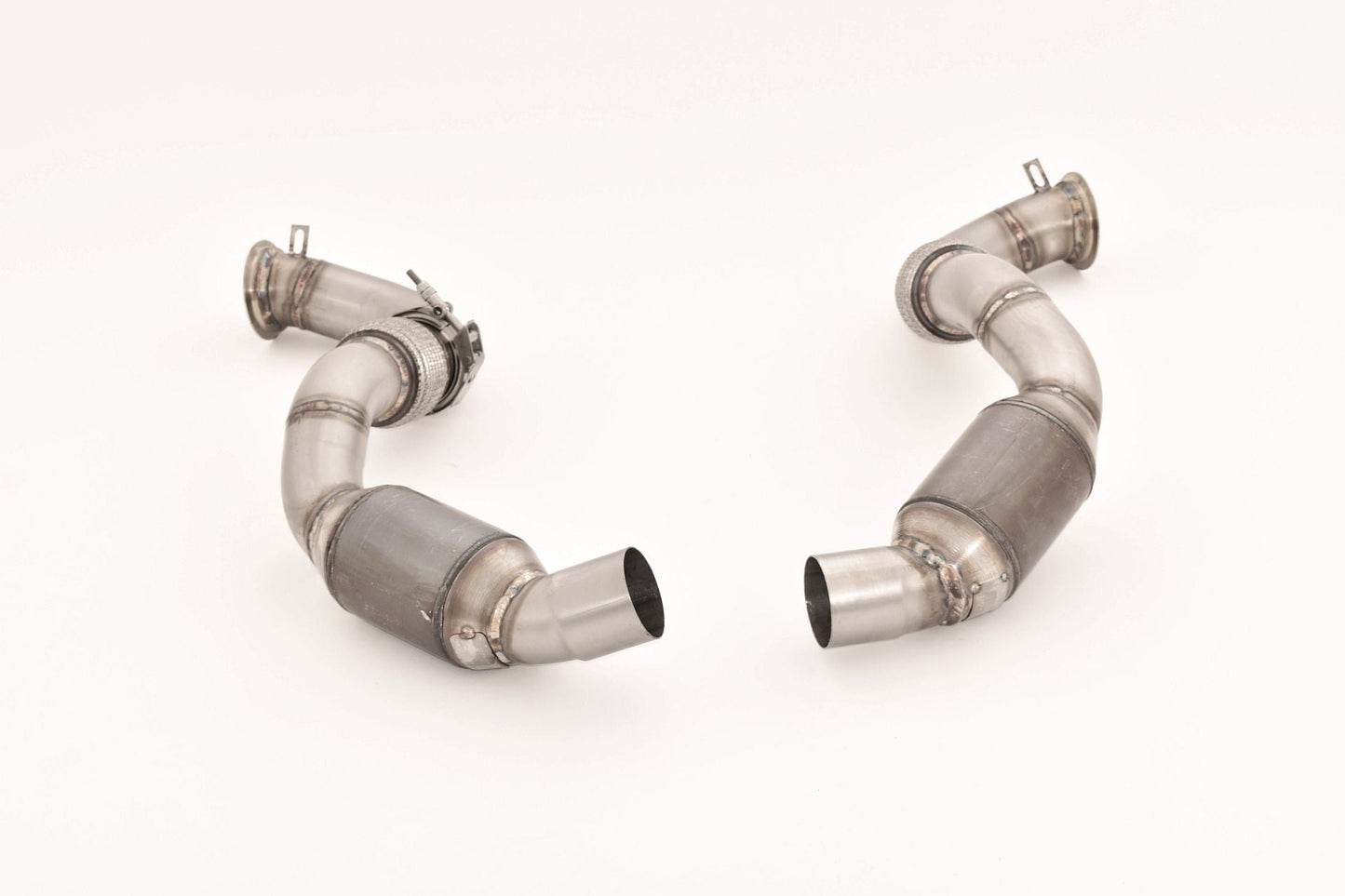 76mm Downpipe-Satz mit 200 Zellen HJS Sport-Kat. Edelstahl