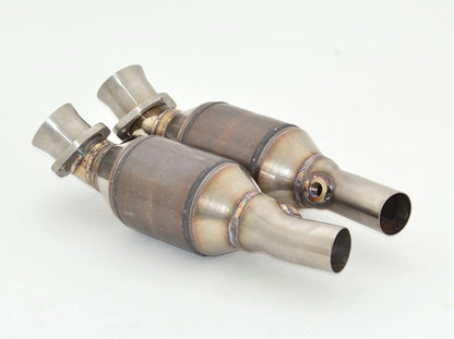 2x55mm 200 Zellen HJS Sport-Kat. Edelstahl