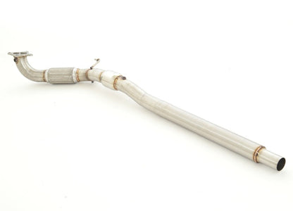 3 Zoll (76mm) Downpipe mit 200 Zellen Sport-Kat. Edelstahl