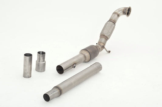 76mm Downpipe mit Sport-Kat. VW Scirocco III