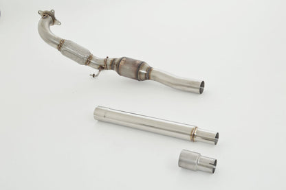 76mm Downpipe mit 200 Zellen HJS Sport-Kat. VW Scirocco III R