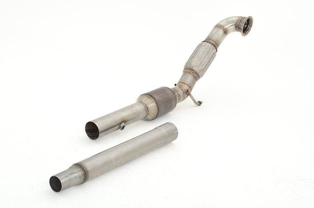 76mm Downpipe mit 200 Zellen HJS Sport-Kat. VW Beetle 5C und Cabrio