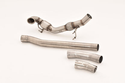 76mm Downpipe mit Sport-Kat. Edelstahl