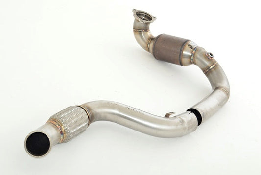 76mm Downpipe mit 200 Zellen HJS Sport-Kat. Edelstahl