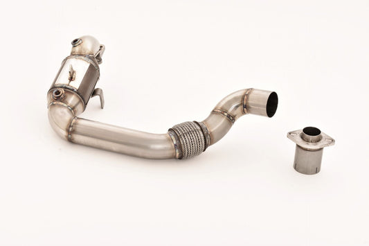 76mm Downpipe mit 200 Zellen HJS Sport-Kat. Suzuki Swift Sport (AZ/RZ)