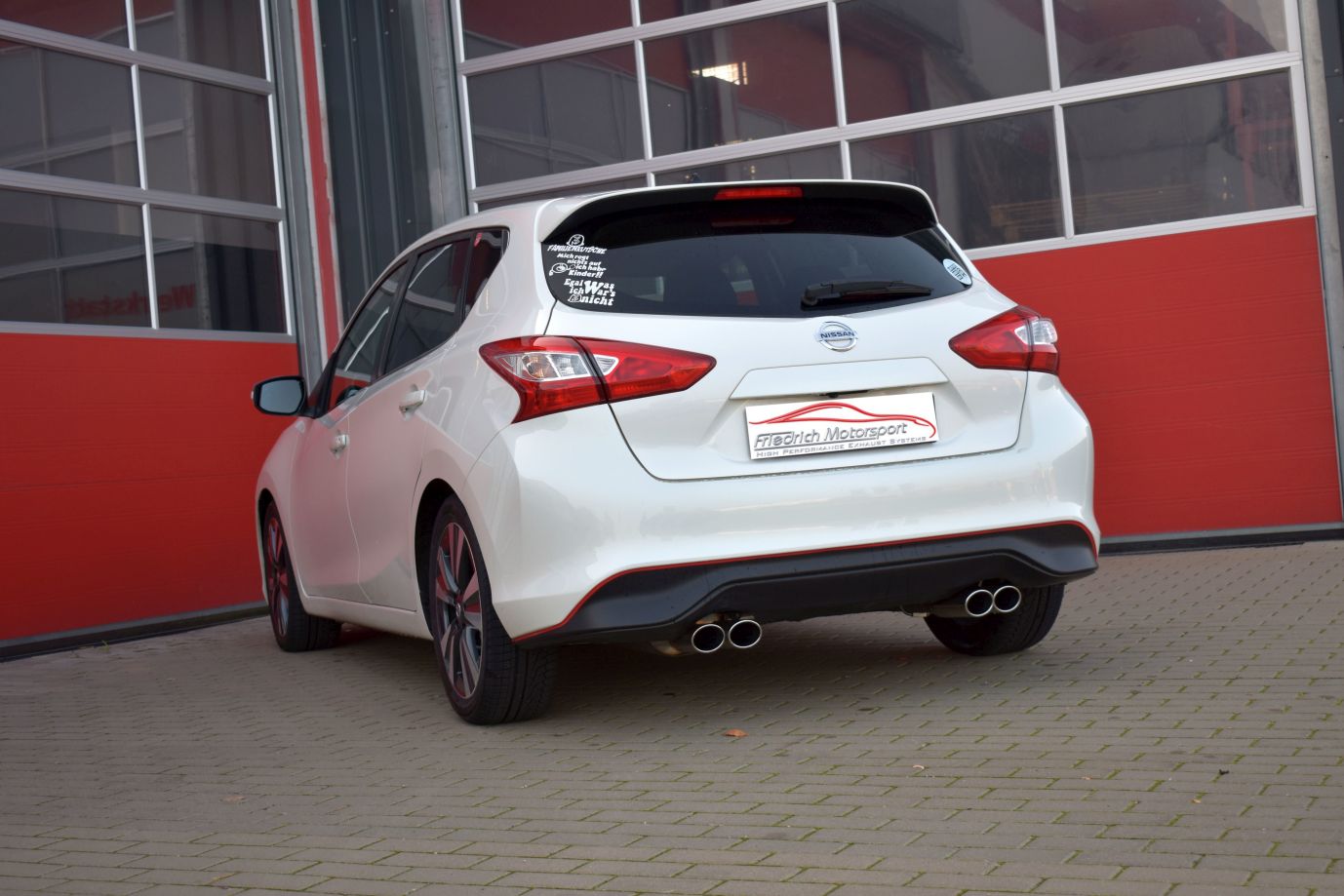 76mm Duplex-Anlage Nissan Pulsar C13