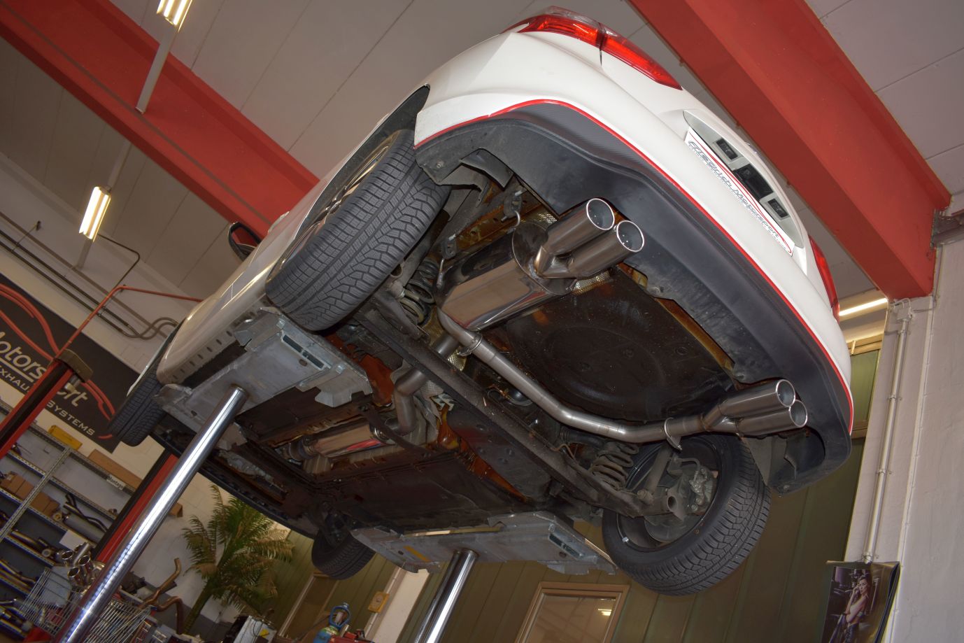 76mm Duplex-Anlage Nissan Pulsar C13