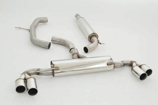 76mm Duplex-Anlage Audi TT 8J Frontantrieb