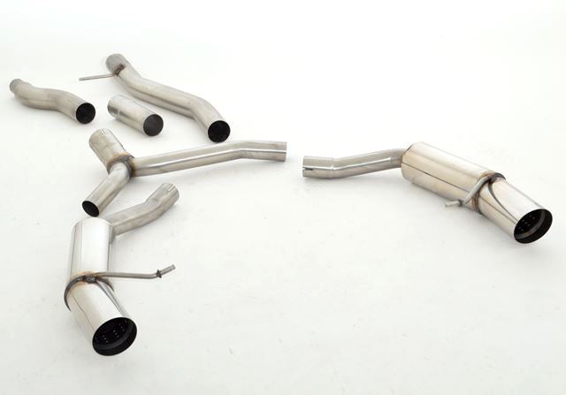 76mm Duplex-Anlage Audi A5 B8 Sportback Frontantrieb und Quattro