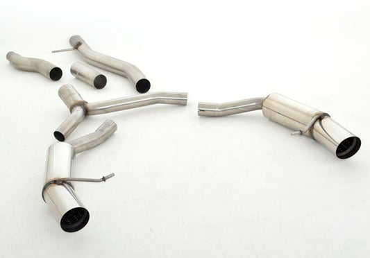 76mm Duplex-Anlage Audi A5 B8 Sportback Frontantrieb und Quattro